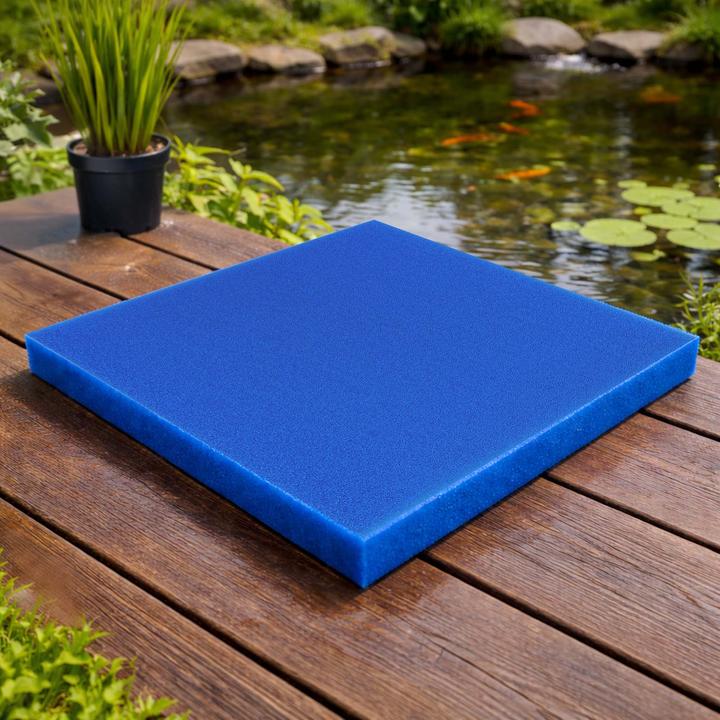 Immagine prodotto Wiltec Tappeto filtrante in schiuma 50x50x3cm 20ppi filtro laghetto filtro acquario filtro