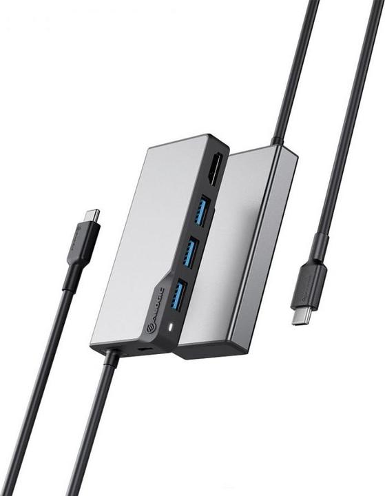 Actual product image Alogic Fusion Core USB-C 5 In 1 HDMI (USB-C, 5 Ports)