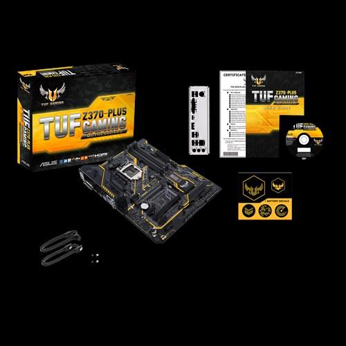 Actual product image ASUS Tuf Z370 Plus Gaming (LGA 1151, Intel Z370, ATX)