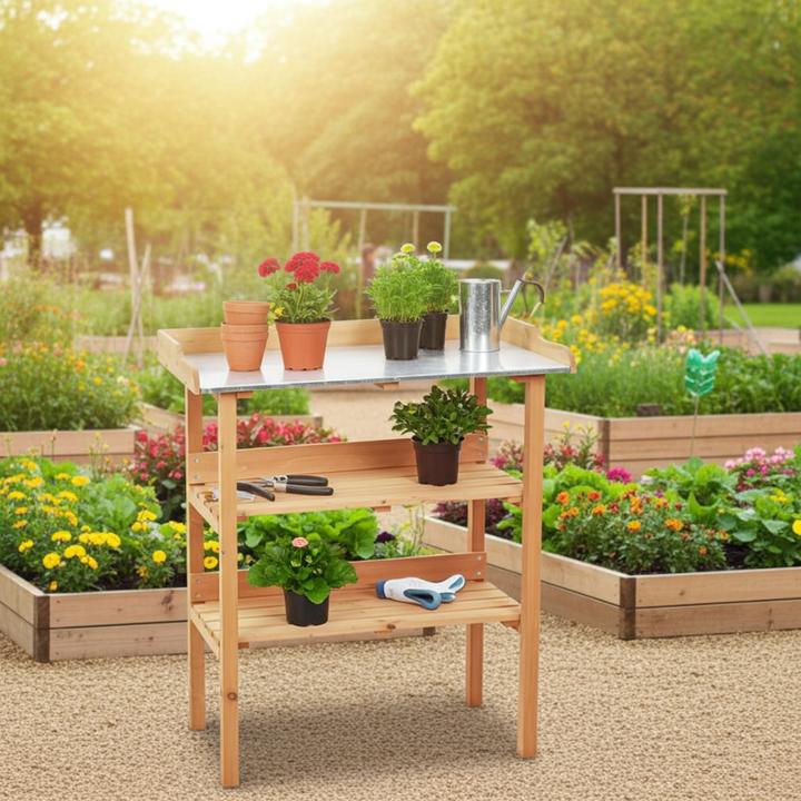 Image du produit Natura Punto Table pour plantes en bois