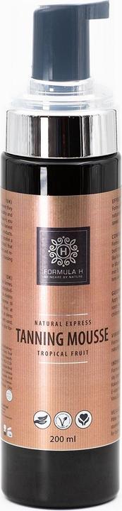 Actual product image Formula H Skincare Formula H - Tanning Mousse Natural Express 150 ml (Self tanning foam, 200 ml)