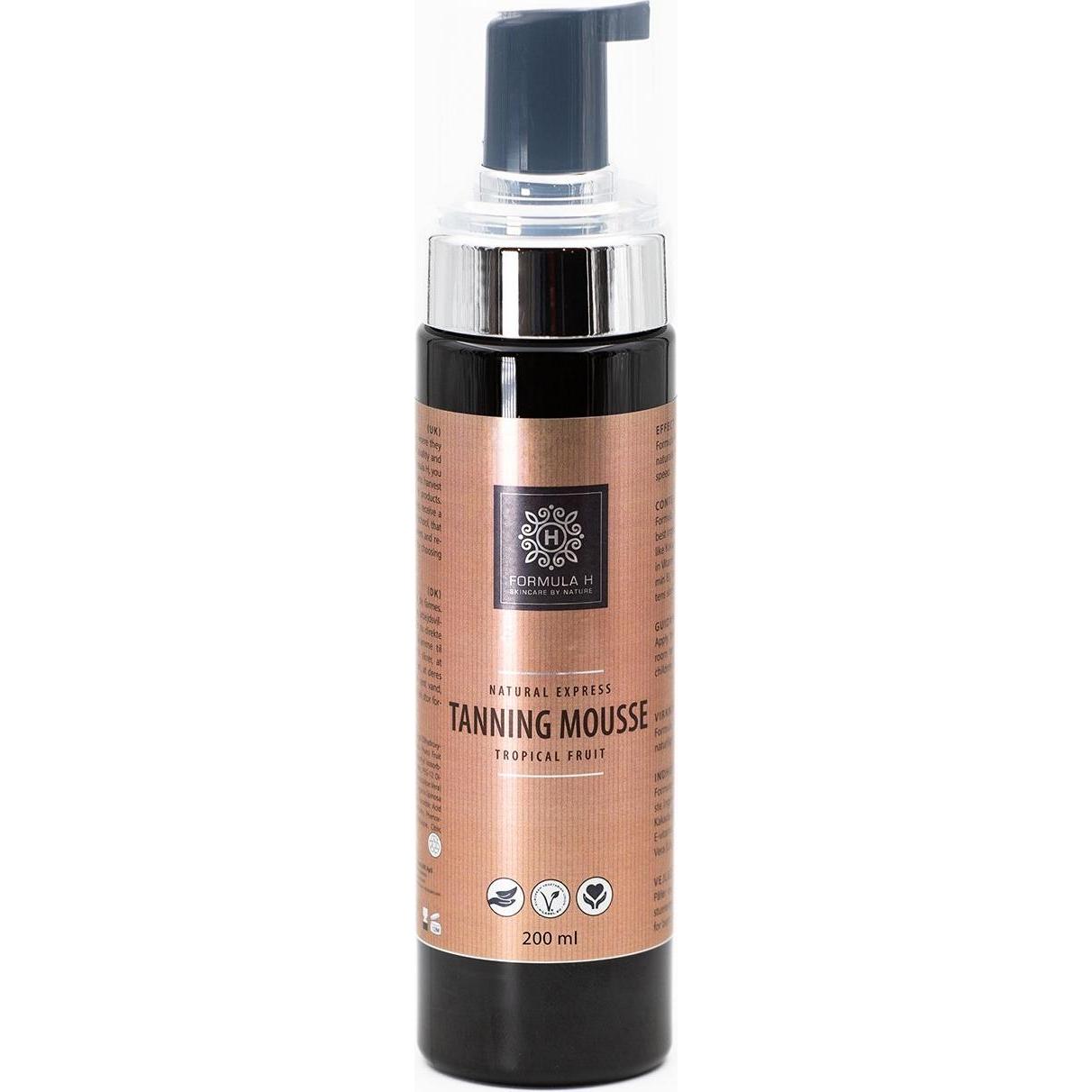 Thumbnail - Formula H Skincare, Selbstbräuner, Formula H - Tanning Mousse Natural Express 150 ml (Selbstbräunungsschaum, 200 ml)