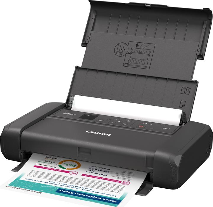 Produktbild Canon Maxify BX 110 mit Akku (Tintenpatrone, Farbe)