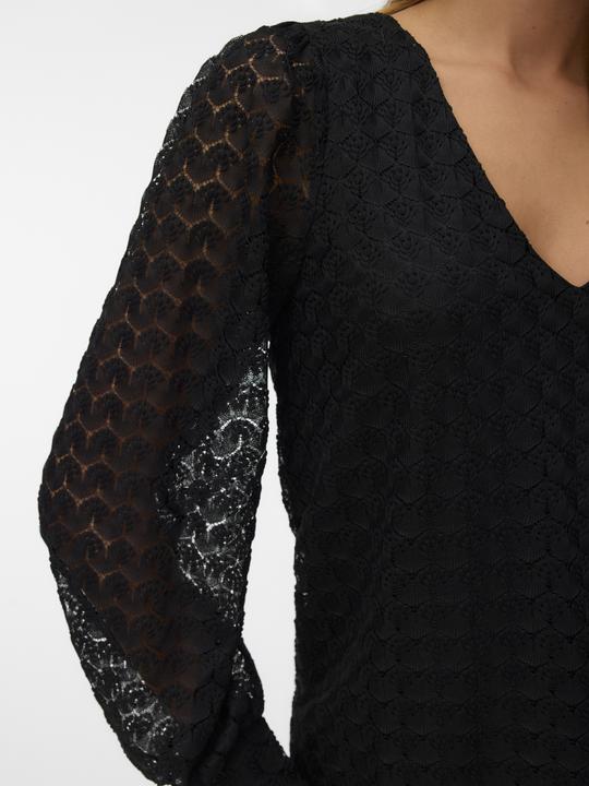 Immagine prodotto Vero Moda Vmbecca Ls V-Neck Lace Top Jrs Noos (XL)