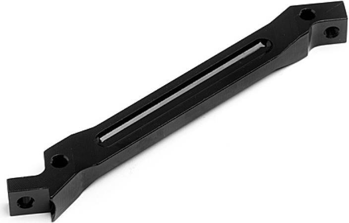 HPI Série Trophy Alum. Châssis avant Anti Bending Rod (Black)