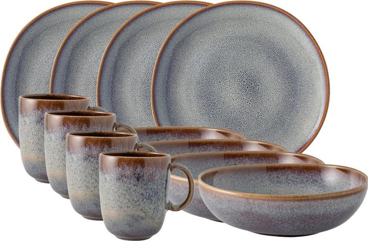 Villeroy & Boch / Color Loop Horizon - Like / Set 12 Piatti: 4 Piani, 4