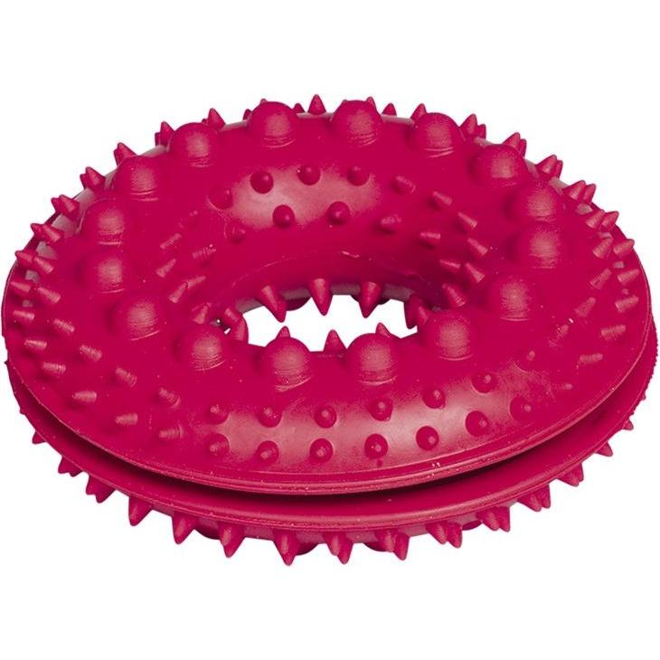 Nobby Vollgummi Snackring mit Noppen, Hundespielzeug