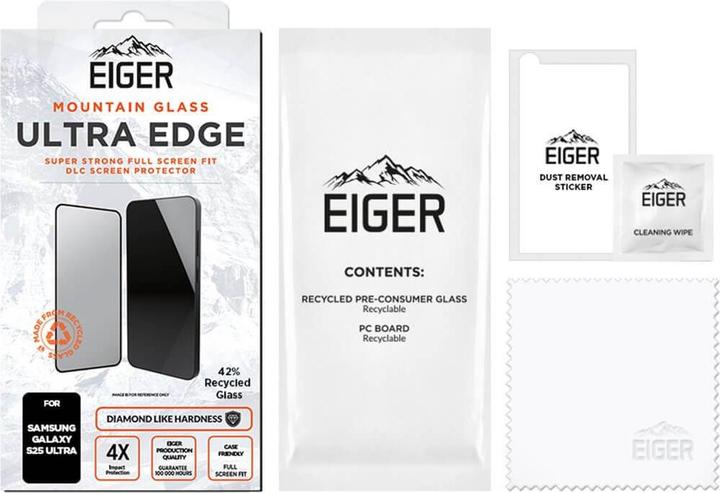 Actual product image Eiger Mountain Glass Ultra Edge (Samsung Galaxy S25 Ultra)