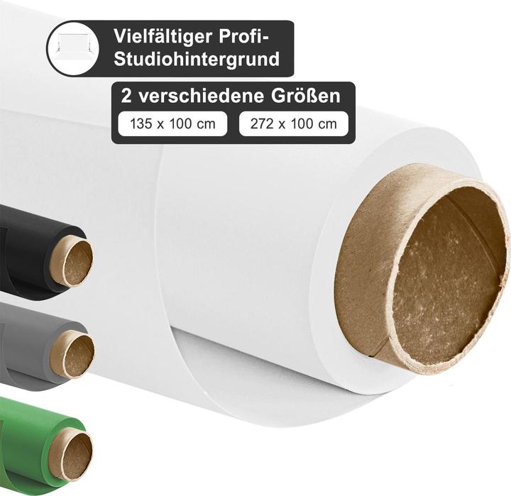 Produktbild Walimex Hintergrundkarton 2,72x10m (272 cm, 1000 cm)