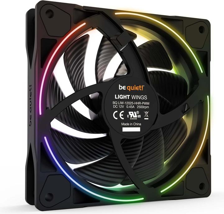Actual product image be quiet! Light Wings High Speed (120 mm, 1 x)