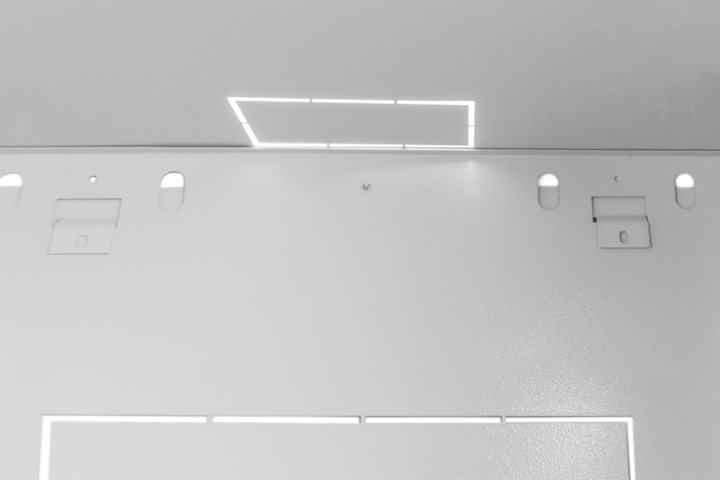 Produktbild Digitus 48,3cm 19Zoll Wandschrank 9HE SoHoline RAL7035 grau ohne Boden 505mmx600mmx450mm (9 HE, 19 Zoll Rack)