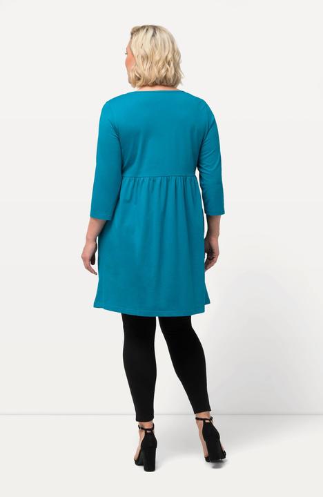 Produktbild Ulla Popken Longshirt, A-Linie, Carree-Ausschnitt, 3/4-Arm (50, 52)