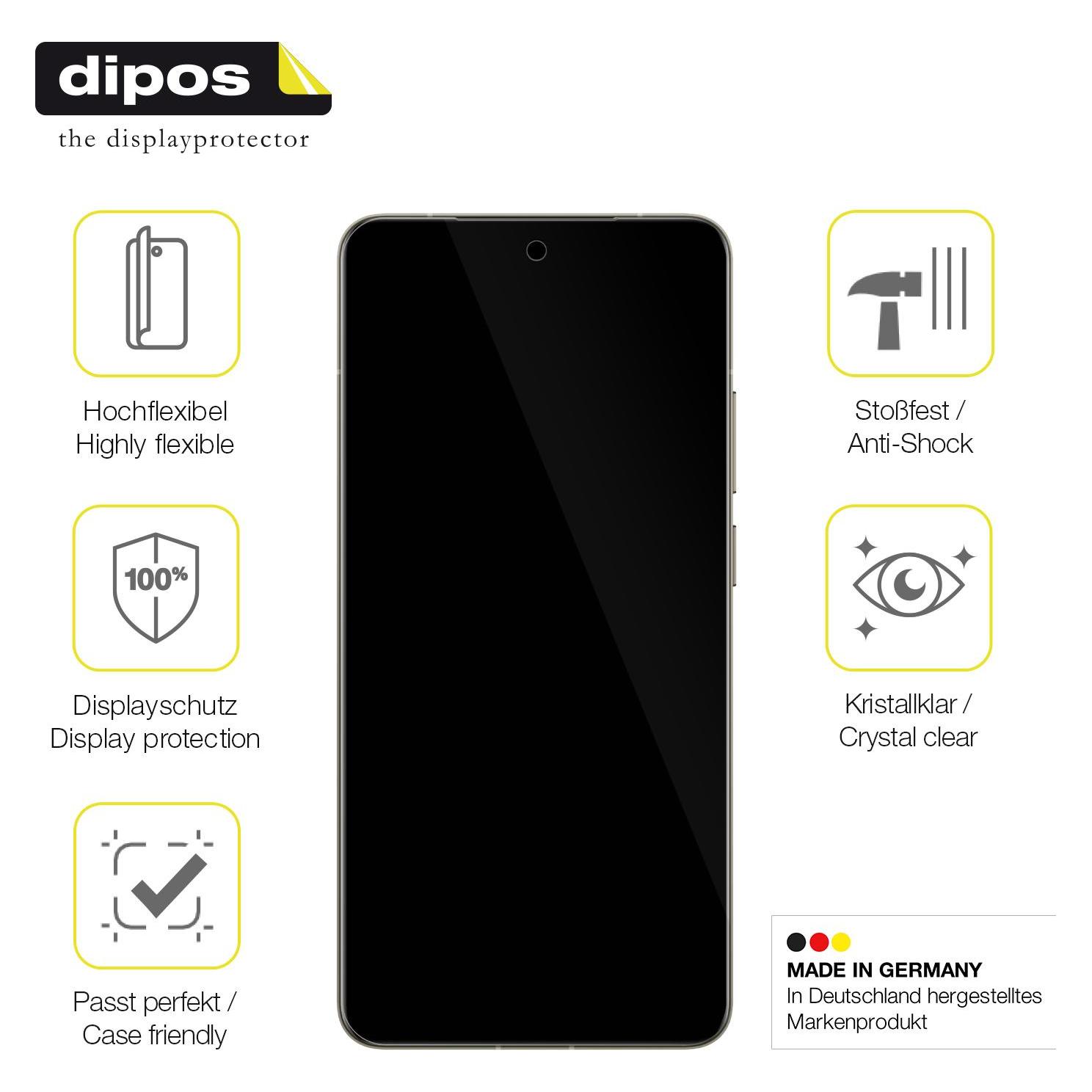 Pellicola Touchscreen Hd Dipos I 2X Pellicola Protettiva Compatibile Con Realme 9 PRO Pellicola Applicazione Senza Bolle