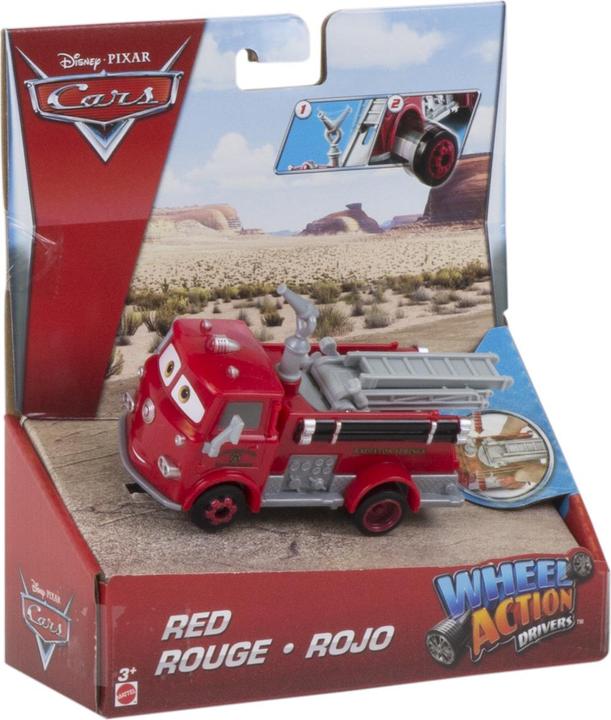 Productafbeelding Mattel Disney Pixar Cars Action Bestuurder Rood