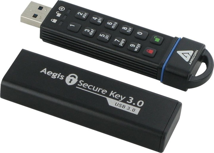 Actual product image Apricorn SecureKey (240 GB, USB-A, USB 3.0)