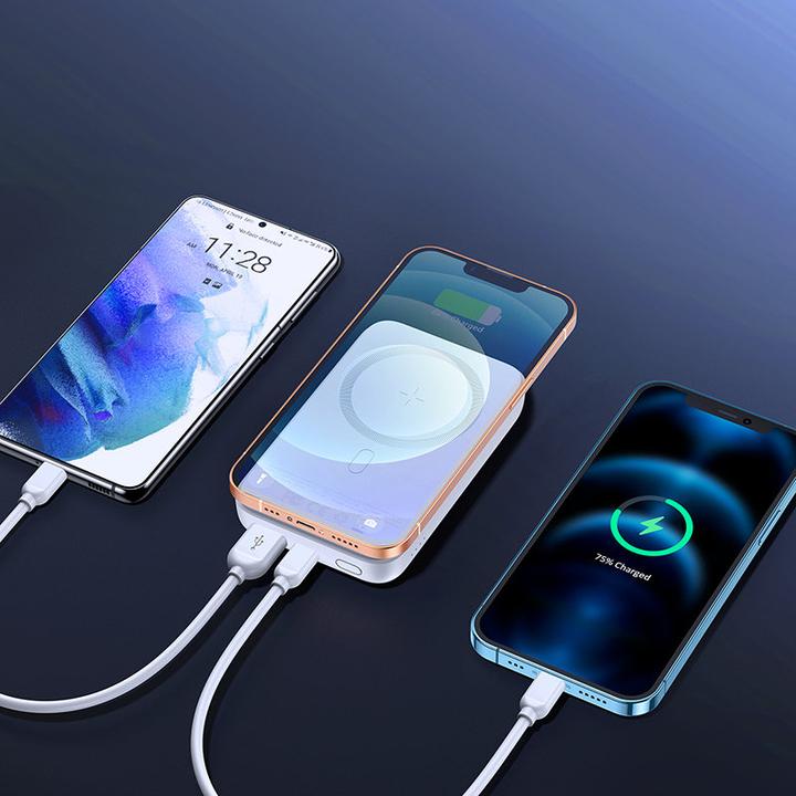 Actual product image Joyroom Mini Magnetic Wireless Powerbank (20W) (10000 mAh, 20 W, 37 Wh)