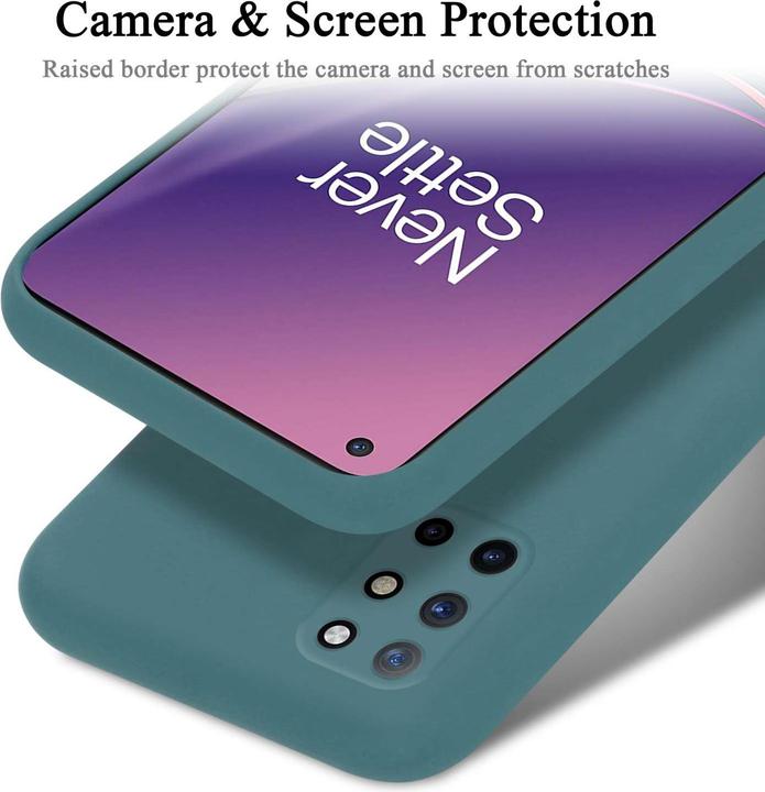 Image du produit Cadorabo Coque pour OnePlus 8T TPU Liquid Silicone Case (OnePlus 8T)