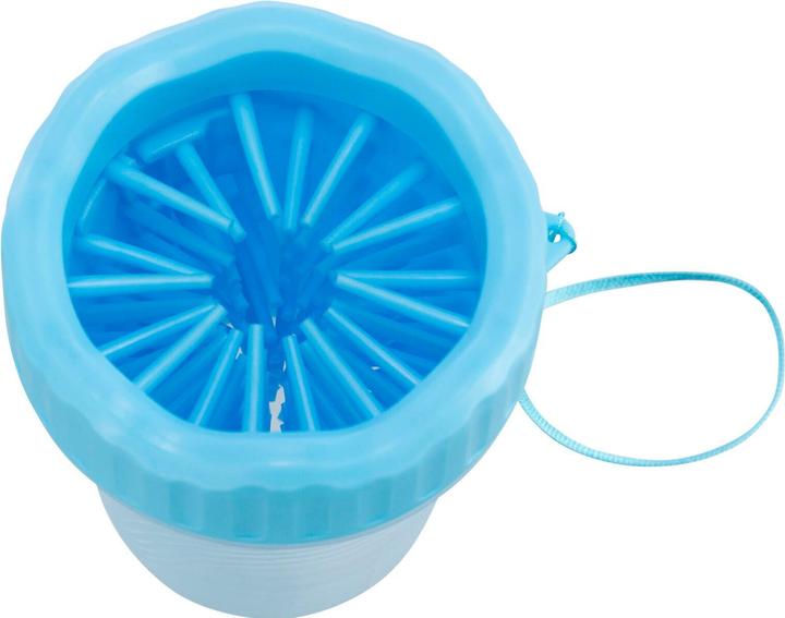 Immagine prodotto Trixie Pulisci zampe S-M, silicone/PP, blu (Cane)