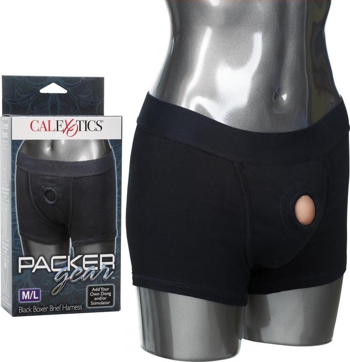 Produktbild CalExotics Packer Gear Black Boxer Brief Harness-M-L