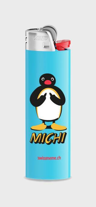 Actual product image SwissMeme Michi Feuerzeug