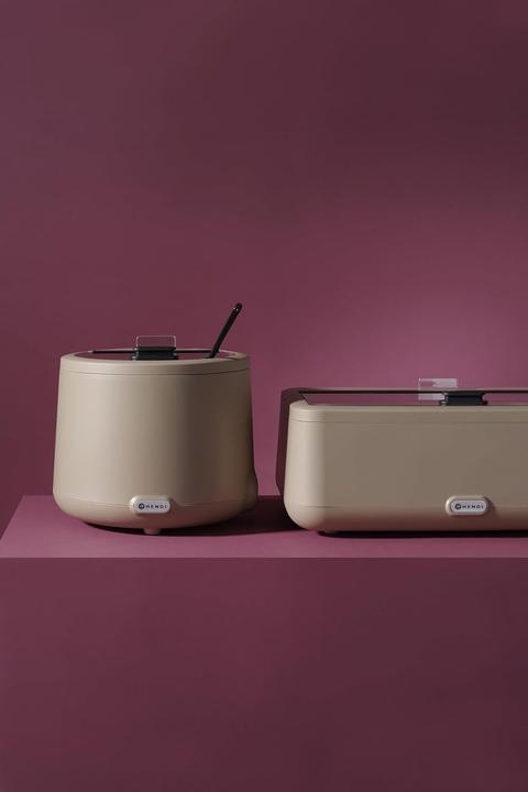 Immagine prodotto Hendi Marmite à soupe UNIQ,, 8L, Beige, 220-240V/500W, ⌀365x(H)325mm