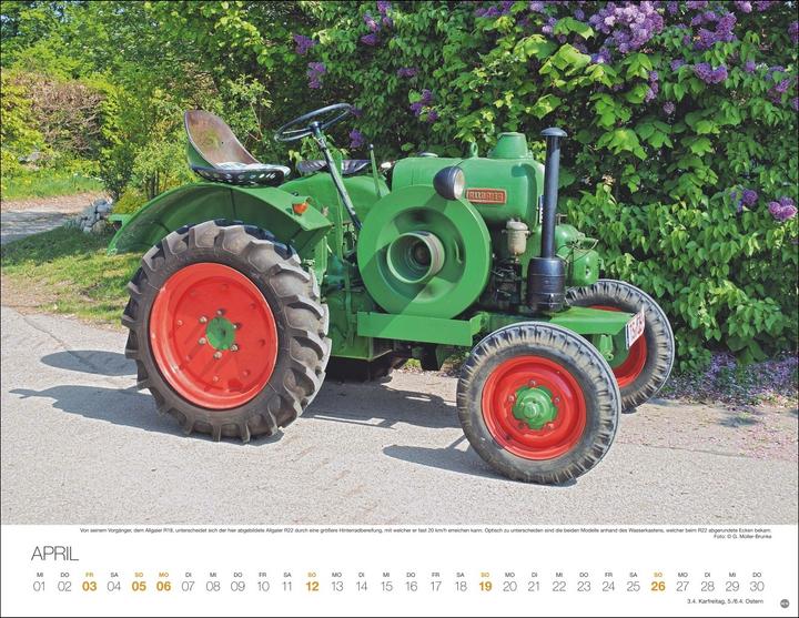 Actual product image Starke Traktoren Posterkalender 2026 (44 x 34 cm)