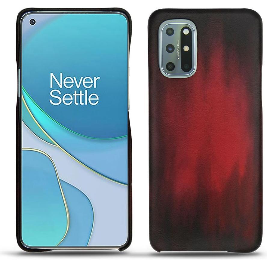 Noreve Lederschutzhülle (OnePlus 8T), Smartphone Hülle, Rot