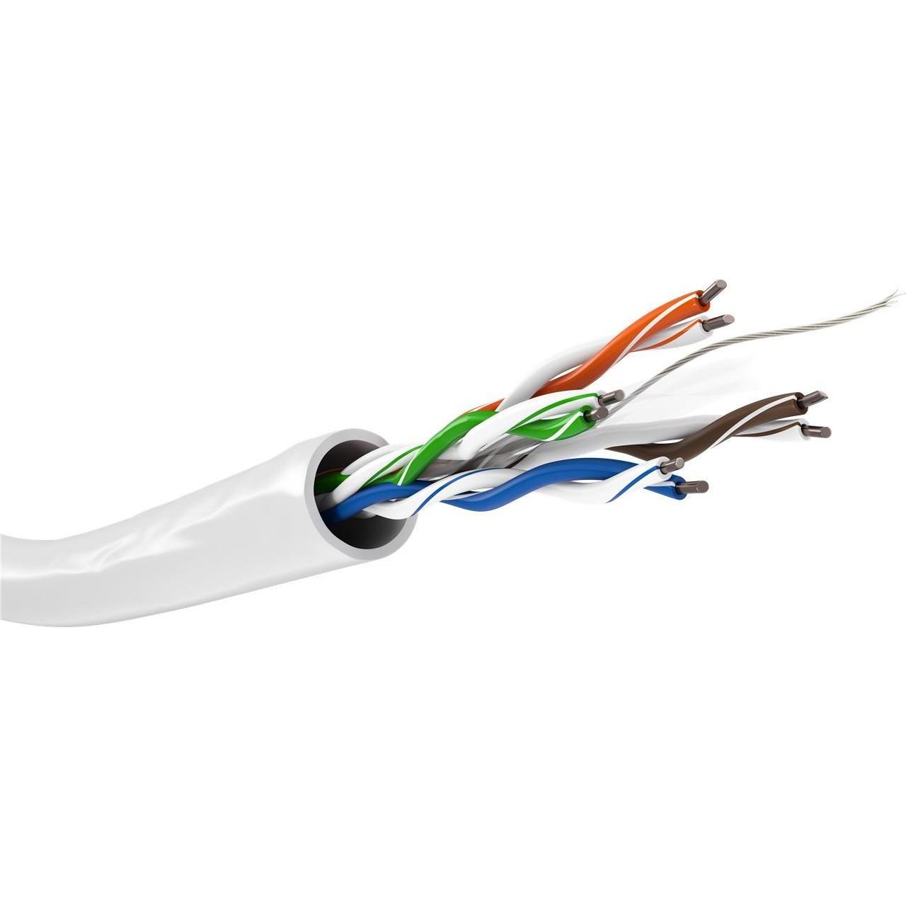 Goobay Netzwerkkabel CAT 6 U/UTP 4 x (U/UTP, CAT6, 305 m), Netzwerkkabel