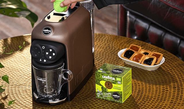 Productafbeelding Lavazza Desea Bruin Notenhout, 18000286 (Lavazza o modo mio)