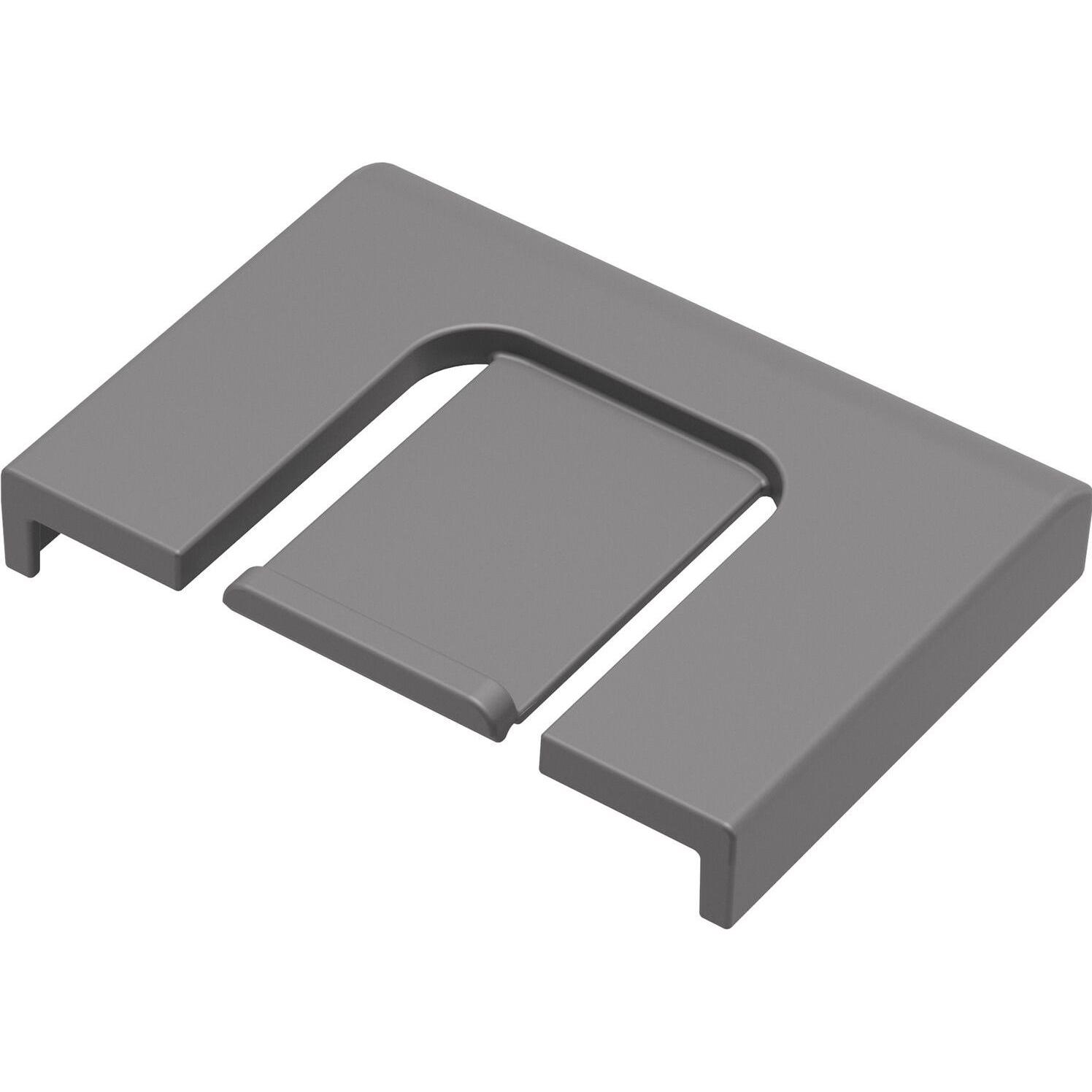Italiana Ferramenta, Möbelausstattung, KIMANA SKIN Abdeckkappen Korpus H4, grau