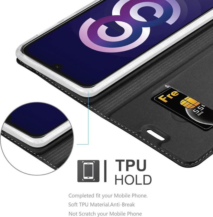 Image du produit Cadorabo Book Classy Style Cover (Huawei Y5 (2019), Honneur 8s)