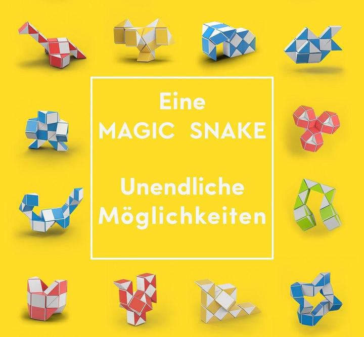 Produktbild Cubidi Magic Snake mit 24 Blöcken (Rot)