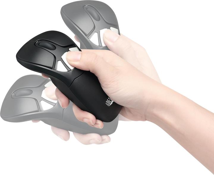 Produktbild Adesso Air Mouse Go Plus With Full Size Keyboard (US, Kabellos)