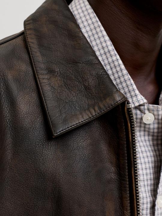 Produktbild Jack & Jones Lederjacke Lederjacke (M)