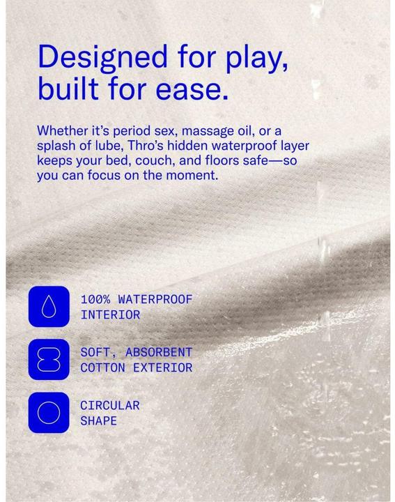 Actual product image Dame Products - Thro Play Blanket – Oat