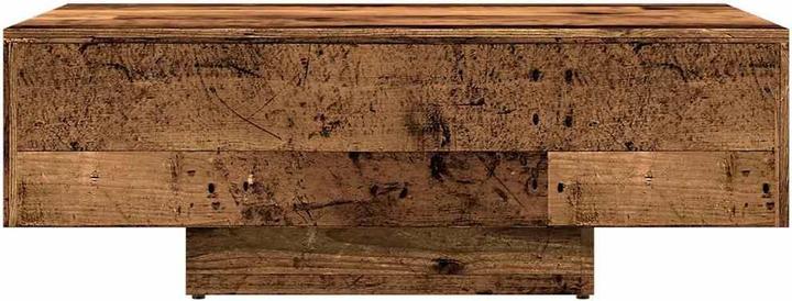 Actual product image vidaXL Couchtisch Beistelltisch Wohnzimmertisch Kaffeetisch Altholz-Optik (85 x 55 x 31 cm)
