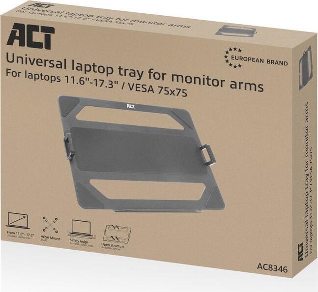 Image du produit ACT Universal laptop tray for monitor arms