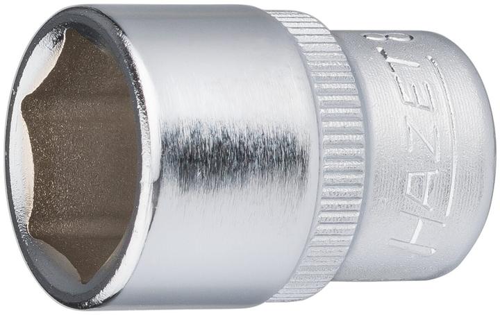 Productafbeelding HAZET Dop ∙ zeskant 850-13 ∙ Vierkant, hol 6,3 mm (1/4 inch) ∙ Buitenzeskant trekprofiel... (13 mm)