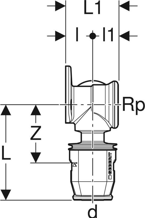 Actual product image Geberit 651.295.00.1