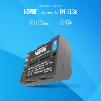 Produktbild Newell Battery Battery EN-EL3 for Nikon D50, D70, D80, D90, D100, D200, D300, D300s, D700 (Akku)
