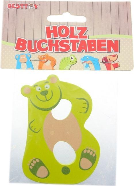 Produktbild Besttoy Holzbuchstabe - B - grün
