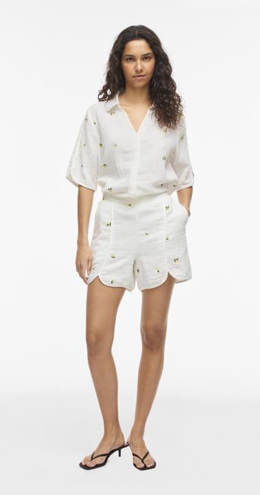 Image du produit Vila VIBRODERA Mid-Waist Shorts (40)