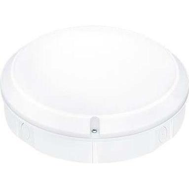 Thorn, Wandleuchte + Deckenleuchte, LED-Kunststoffleuchte 20,5W 3000-4000K 2200lm ws Konv IP65 Ø300x75mm (2200 lm)