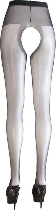 Actual product image Cottelli Collection crotchless pantyhose (L)