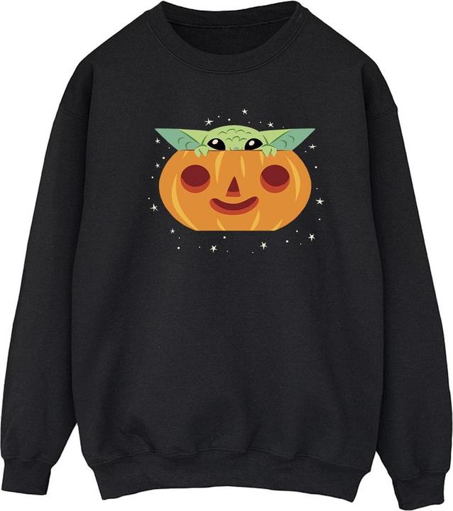 Actual product image Star Wars Mens The Mandalorian Grogu Pumpkin Sweatshirt (3XL)