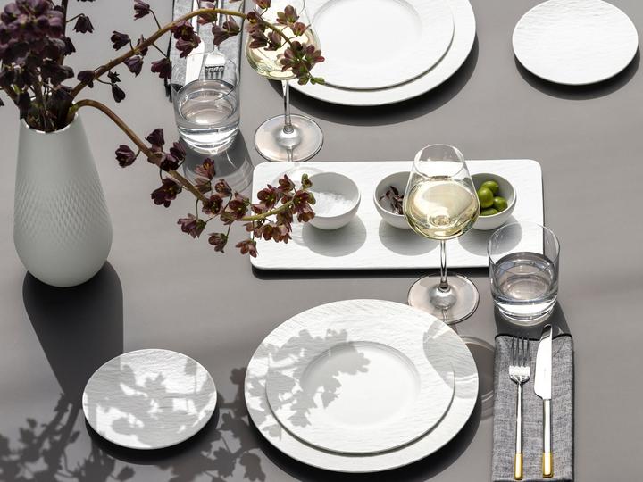 Image du produit Villeroy & Boch Brotteller Manufacture Rock blanc (1 x, 16 cm)