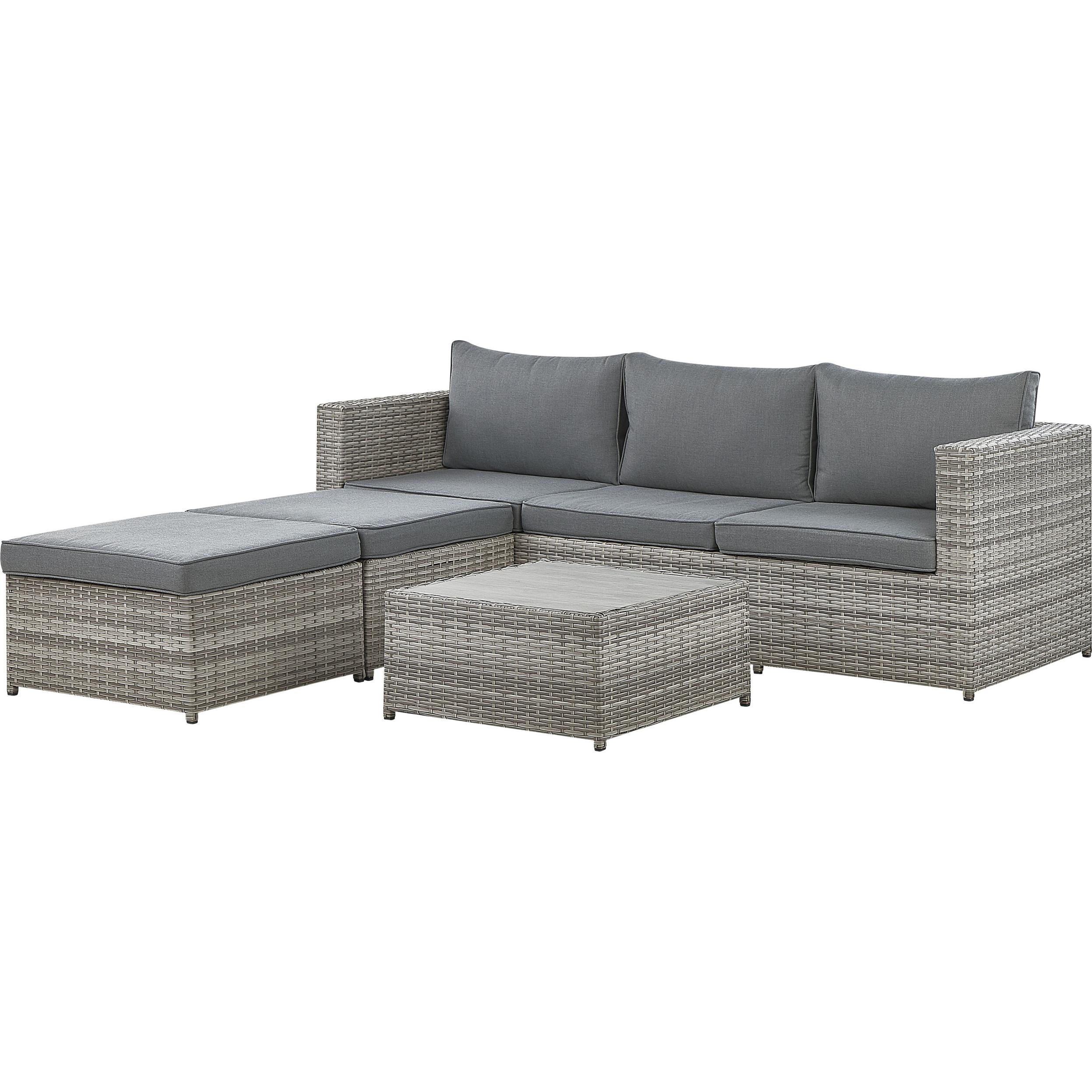 Beliani, Gartenlounge, Sabbia