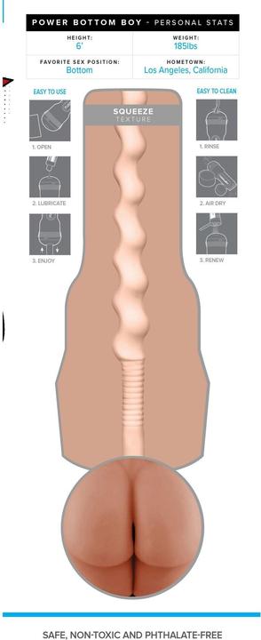 Produktbild Fleshlight Fleshjack Fantasy Power Bottom Boy