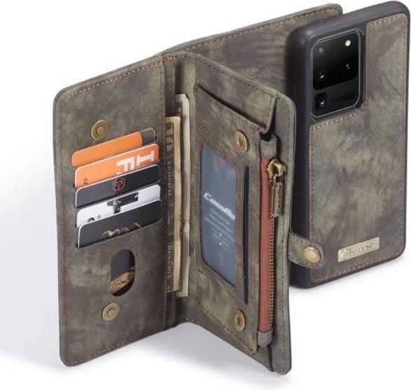 Actual product image Caseme Leather wallet with plastic cover (Samsung Galaxy S20 Ultra)
