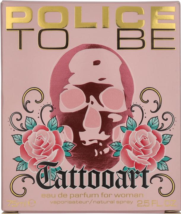 Actual product image Police To Be Tattooart (Eau de parfum, 75 ml)